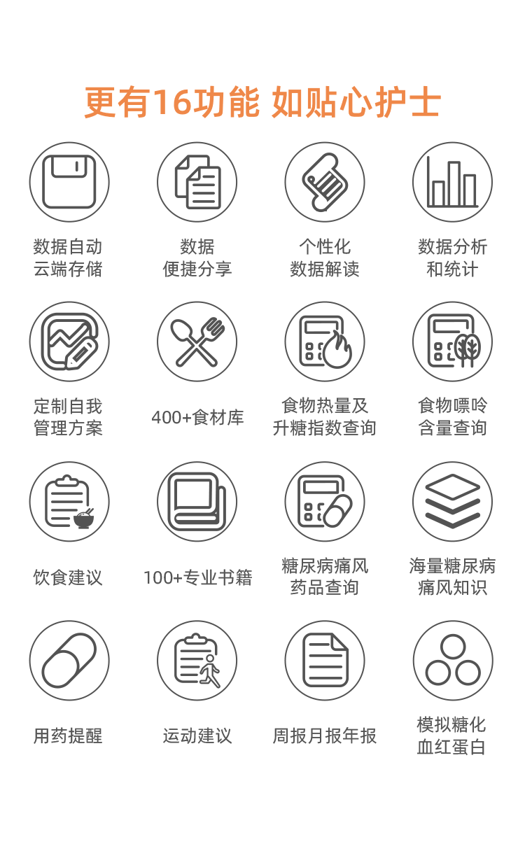更有18功能 如贴心护士